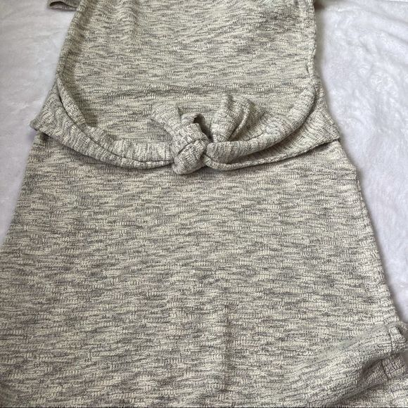 T.La Anthropologie Becky Sweater Dress Size XS Cotton, Knit, Gray - Picture 9 of 12